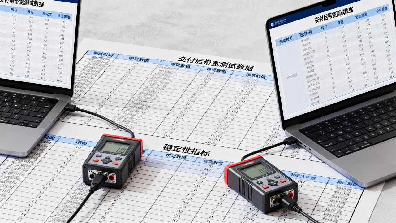 交付前后的带宽对比记录怎么做?带宽测试方法有哪些? 交付前后的带宽对比记录怎么做?带宽测试方法有哪些?