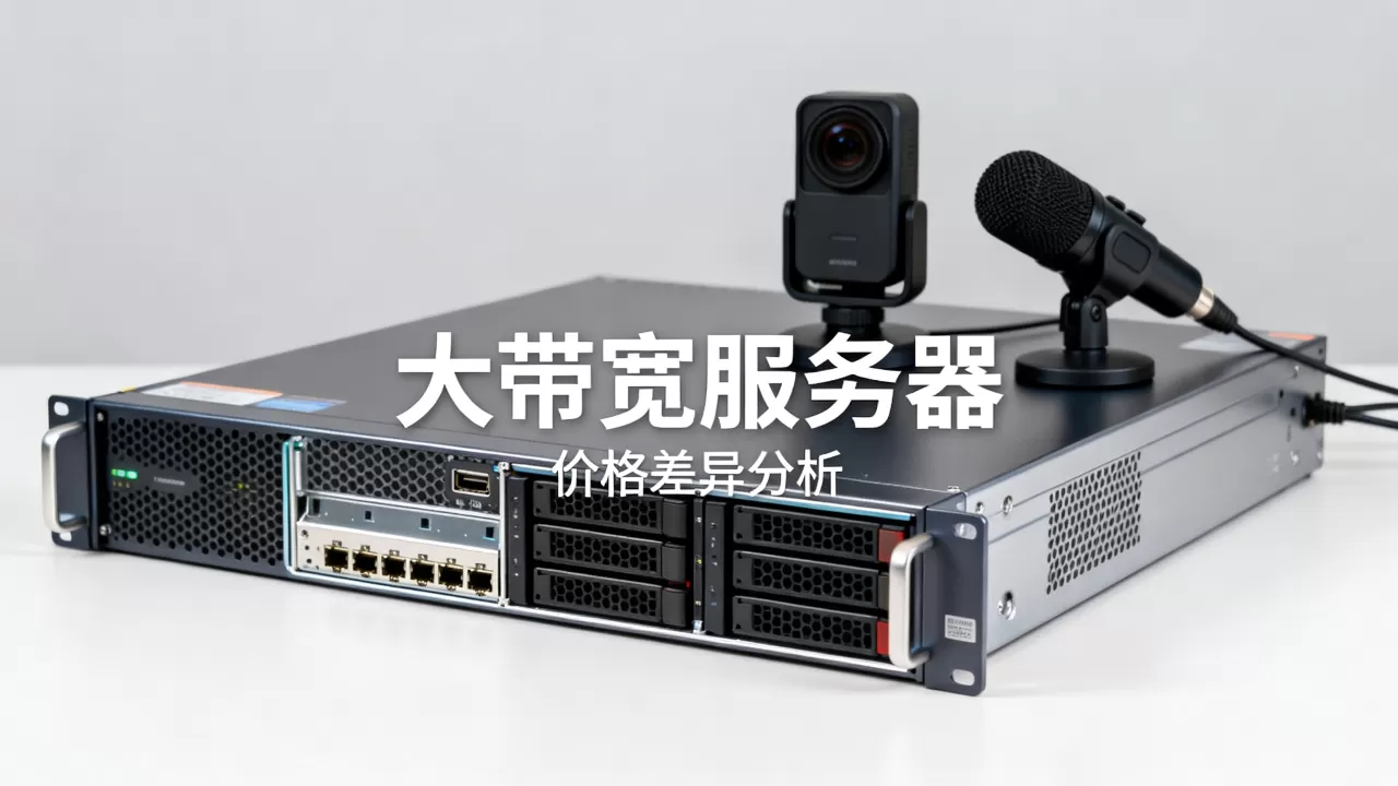 电商直播带货大带宽服务器价格差异为何这么大，租用一个月多少钱？
