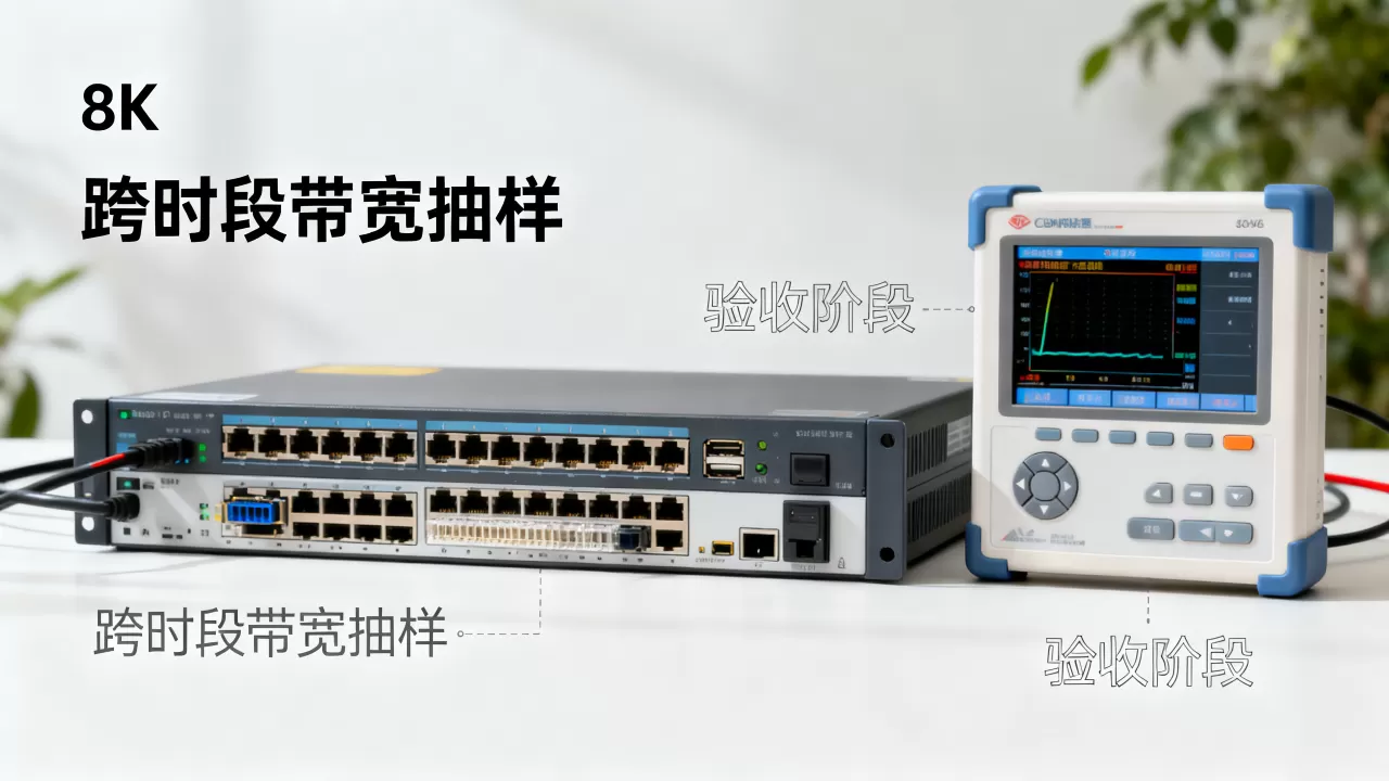 验收阶段要不要做跨时段带宽抽样？，跨时段带宽抽样怎么做？