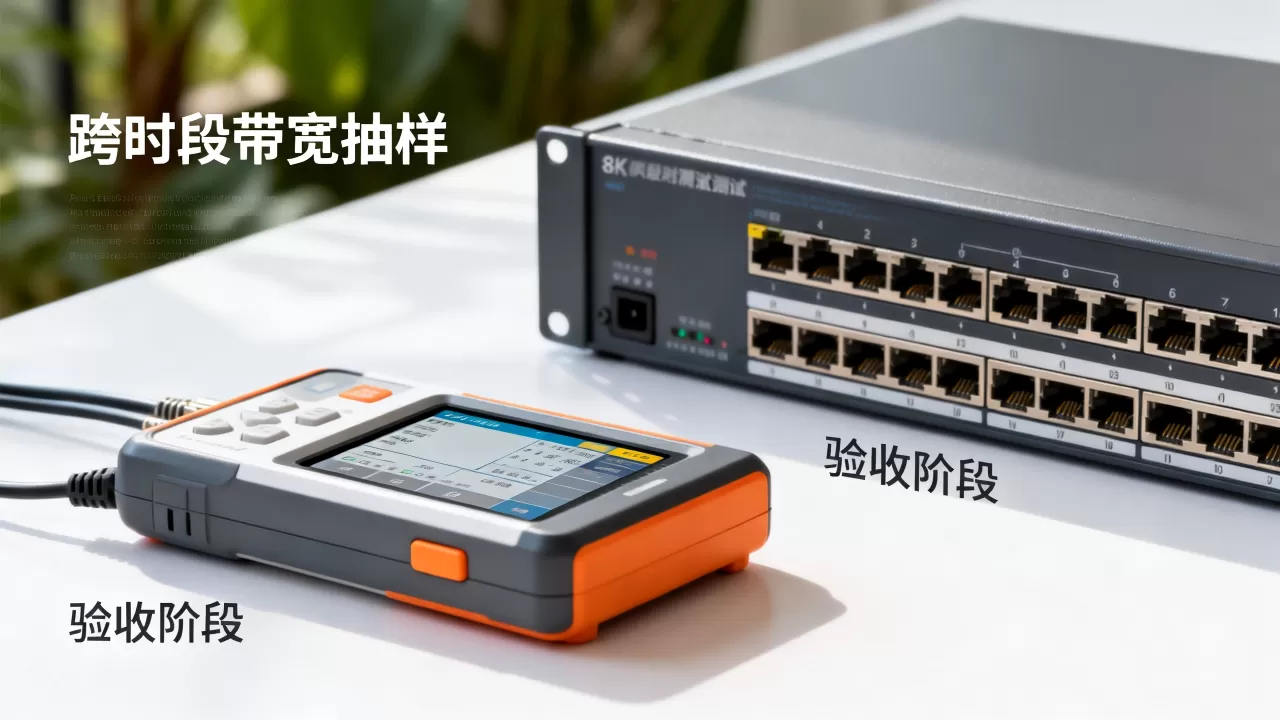 验收阶段要不要做跨时段带宽抽样？，跨时段带宽抽样怎么做？