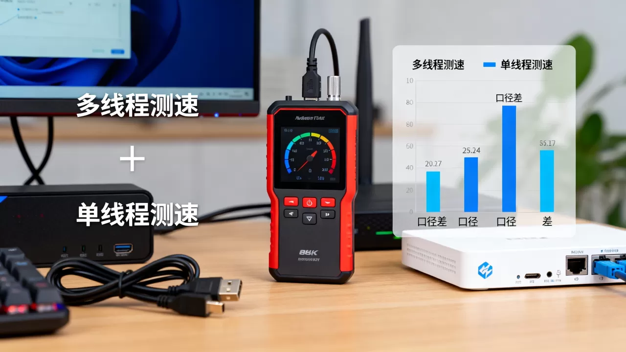 多线程测速与单线程测速的口径差是什么,为什么测速结果不同? 多线程测速与单线程测速的口径差是什么,为什么测速结果不同?