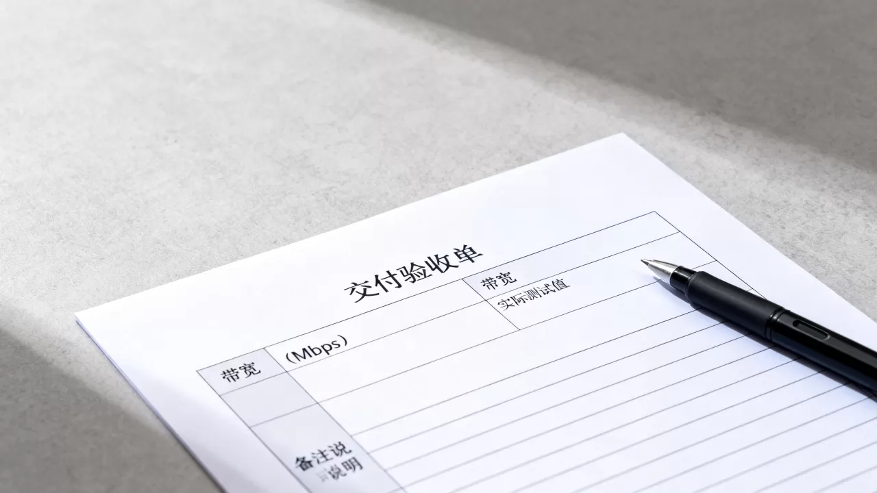 交付验收单上带宽字段怎么填?填写要点有哪些疑问解答 交付验收单上带宽字段怎么填?填写要点有哪些疑问解答