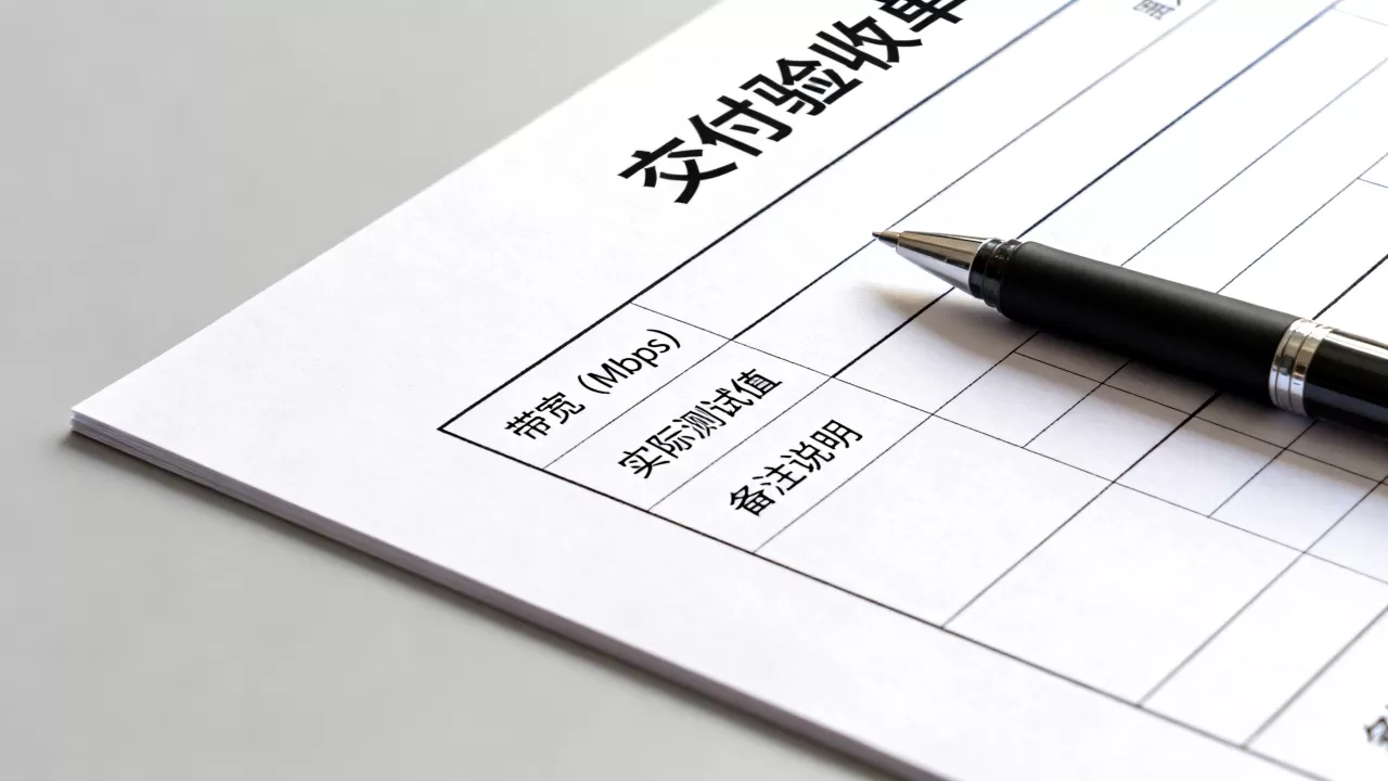 交付验收单上带宽字段怎么填?填写要点有哪些疑问解答 交付验收单上带宽字段怎么填?填写要点有哪些疑问解答