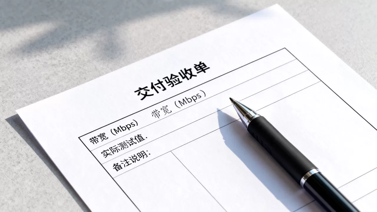 交付验收单上带宽字段怎么填?填写要点有哪些疑问解答 交付验收单上带宽字段怎么填?填写要点有哪些疑问解答