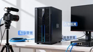 大带宽服务器跑直播拉流独享和共享有何区别？独享带宽更稳定吗？