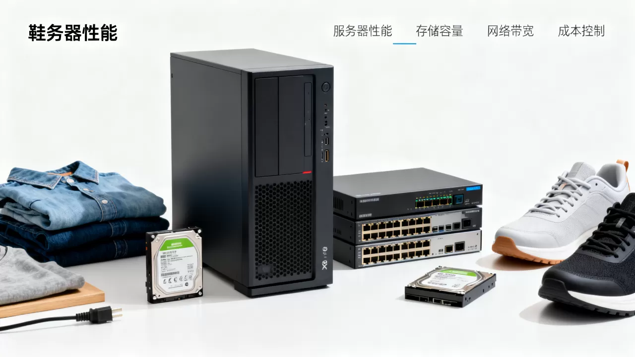 温州鞋服电商服务器选型要点有哪些，怎么选性价比高？