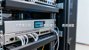 大带宽方案跨机房迁移的计费衔接怎么处理，迁移后费用会变吗？