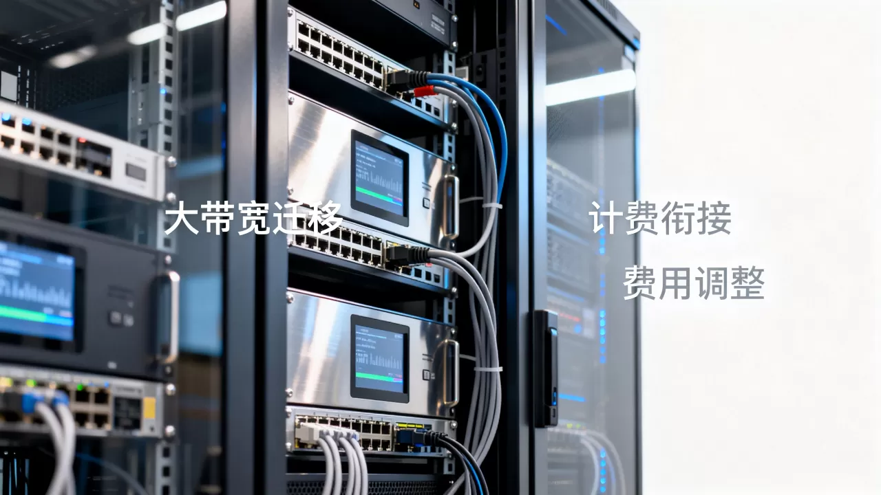 大带宽方案跨机房迁移的计费衔接怎么处理,迁移后费用会变吗? 大带宽方案跨机房迁移的计费衔接怎么处理,迁移后费用会变吗?