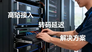 高防接入后转码延迟变高是什么原因？，高防服务器转码慢怎么解决