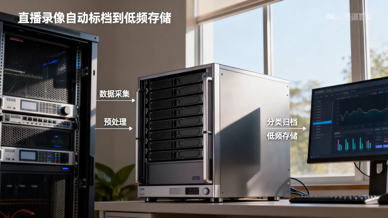 直播录像自动归档到低频存储的流程怎么设计,如何实现? 直播录像自动归档到低频存储的流程怎么设计,如何实现?