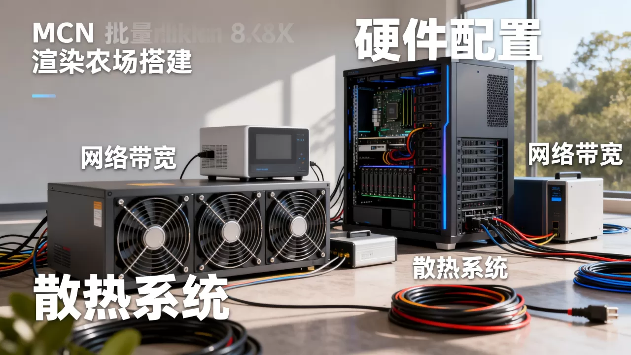 MCN批量渲染农场搭建前要先想清楚三件事,怎么避坑? MCN批量渲染农场搭建前要先想清楚三件事,怎么避坑?
