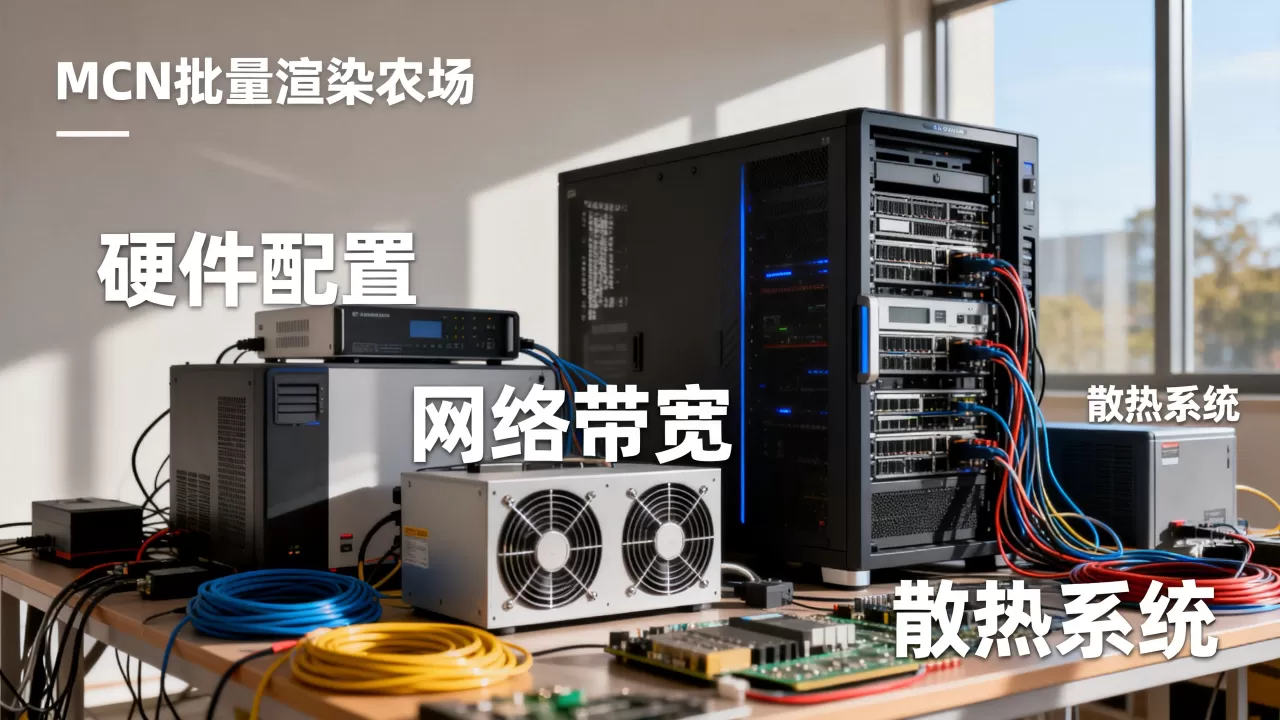 MCN批量渲染农场搭建前要先想清楚三件事,怎么避坑? MCN批量渲染农场搭建前要先想清楚三件事,怎么避坑?