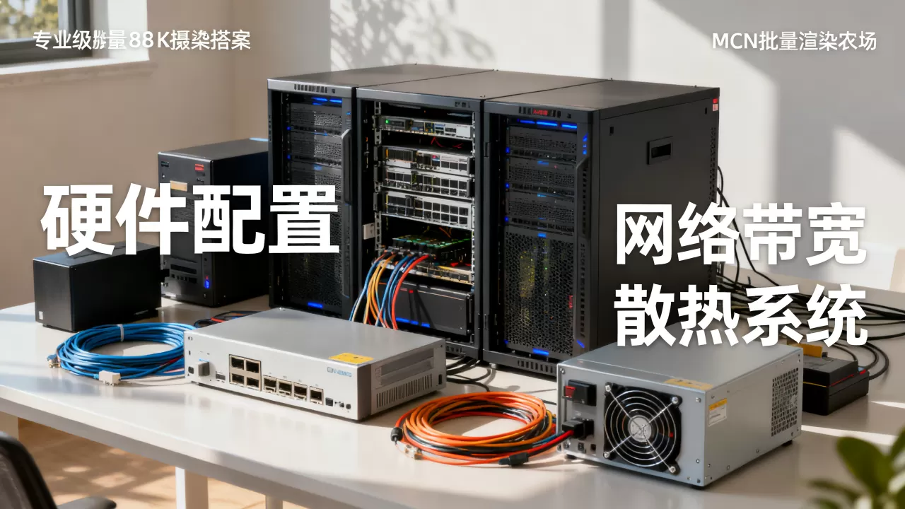 MCN批量渲染农场搭建前要先想清楚三件事,怎么避坑? MCN批量渲染农场搭建前要先想清楚三件事,怎么避坑?
