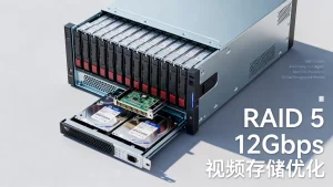 存储型服务器的磁盘阵列怎么配适合存视频素材，RAID卡参数如何选择？
