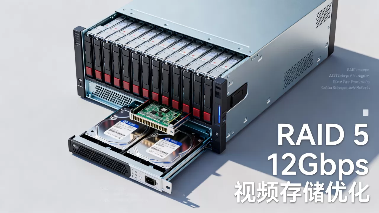 存储型服务器的磁盘阵列怎么配适合存视频素材,RAID卡参数如何选择? 存储型服务器的磁盘阵列怎么配适合存视频素材,RAID卡参数如何选择?