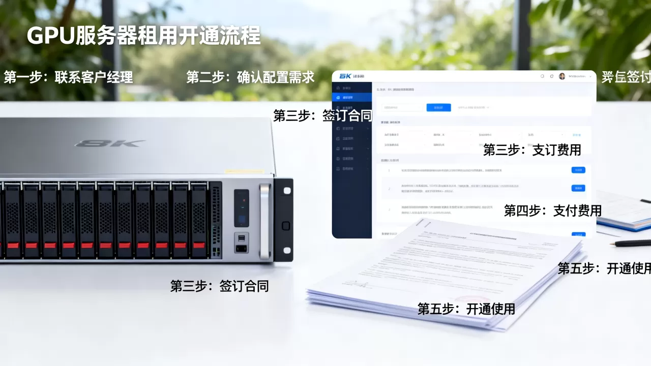 温州GPU服务器租用开通流程具体分哪几步,怎么快速完成? 温州GPU服务器租用开通流程具体分哪几步,怎么快速完成?