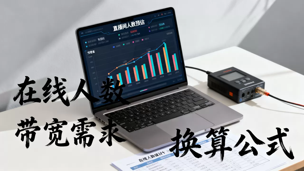直播间人数预估和带宽峰值的关系怎么换算,在线人数如何计算带宽需求? 直播间人数预估和带宽峰值的关系怎么换算,在线人数如何计算带宽需求?