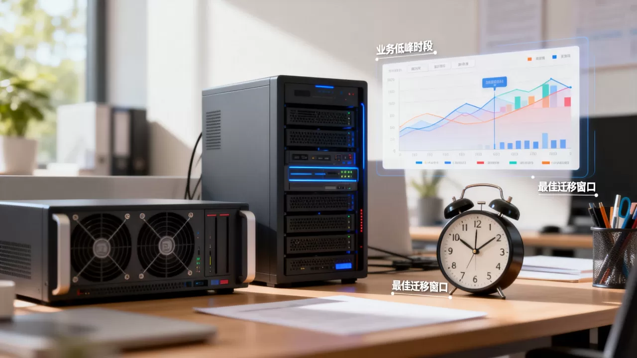 迁移窗口如何匹配业务低峰？最佳时间怎么选？