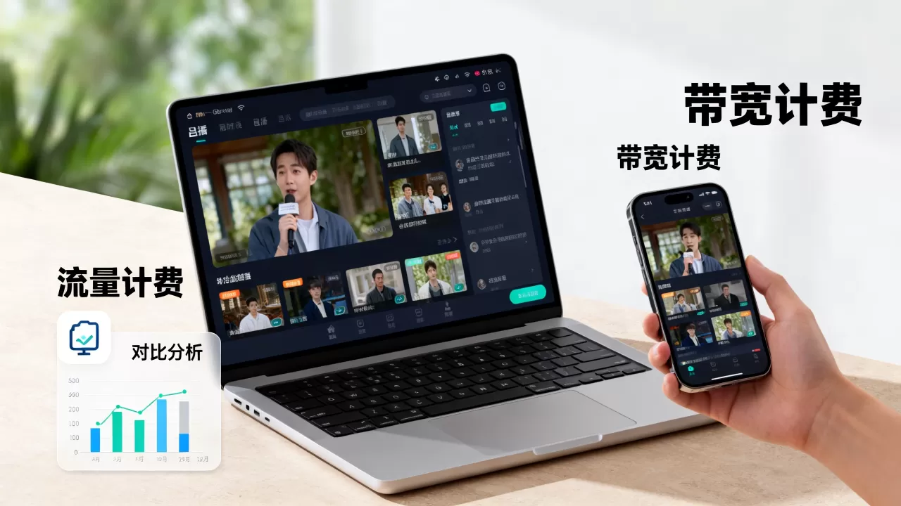 点播视频按流量计费和按带宽计费怎么选,哪个更划算 点播视频按流量计费和按带宽计费怎么选,哪个更划算
