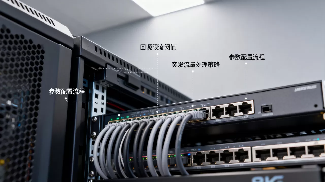 点播流量突增时回源限流策略怎么设，视频点播回源限流参数如何配置