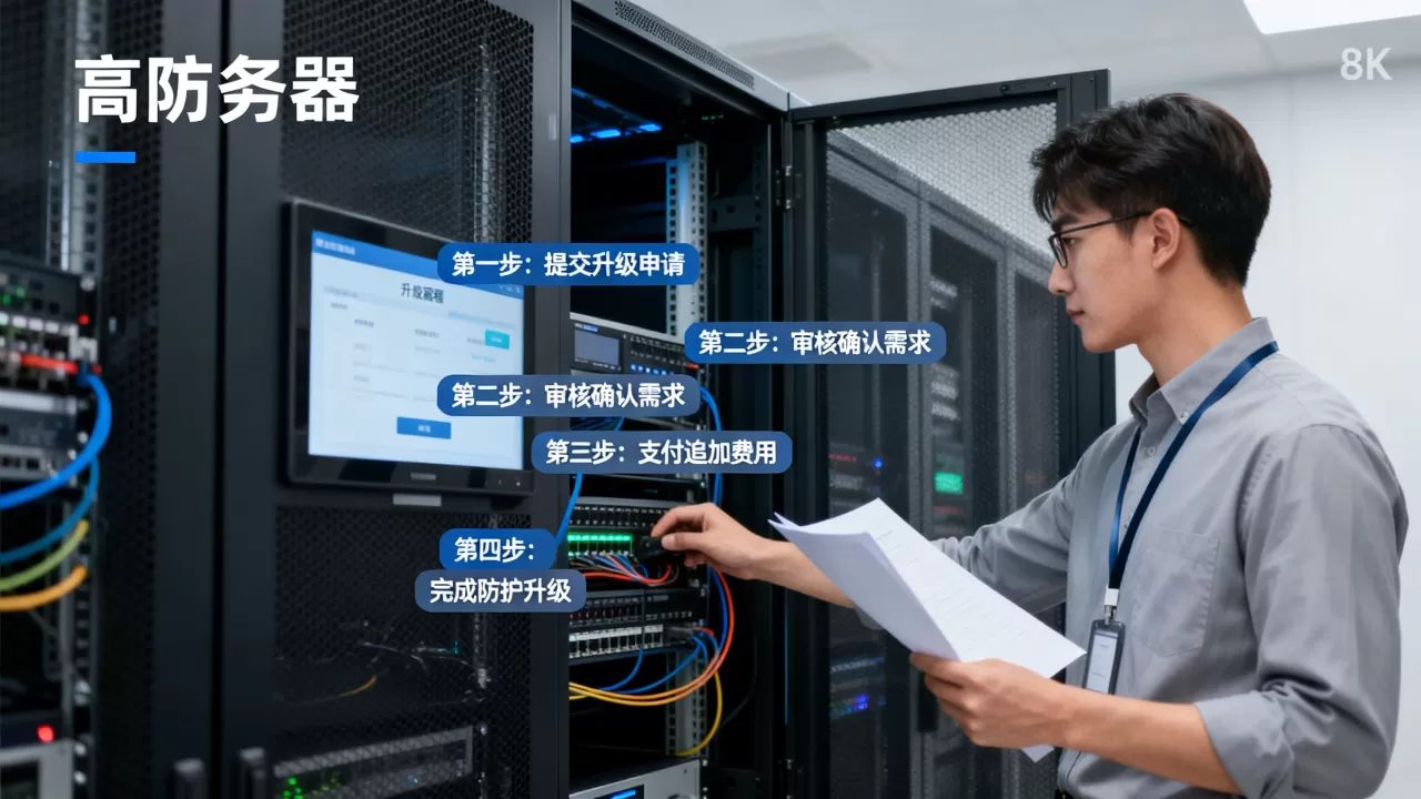 高防服务器防护升级的费用怎么追加,追加高防服务器升级费用流程 高防服务器防护升级的费用怎么追加,追加高防服务器升级费用流程