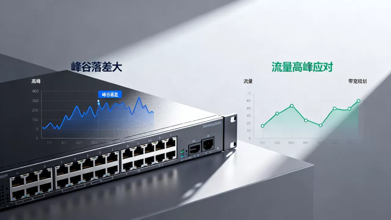 峰谷落差大的业务该怎么规划带宽?带宽规划如何应对流量高峰? 峰谷落差大的业务该怎么规划带宽?带宽规划如何应对流量高峰?