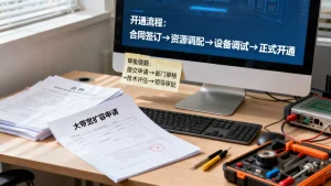 大带宽扩容的审批链路与开通流程是什么？怎么申请？