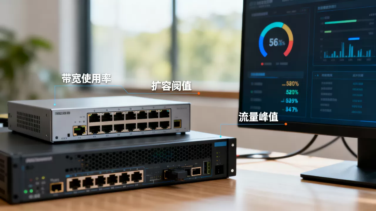 带宽使用率多少该扩容?扩容决策前必看的指标 带宽使用率多少该扩容?扩容决策前必看的指标
