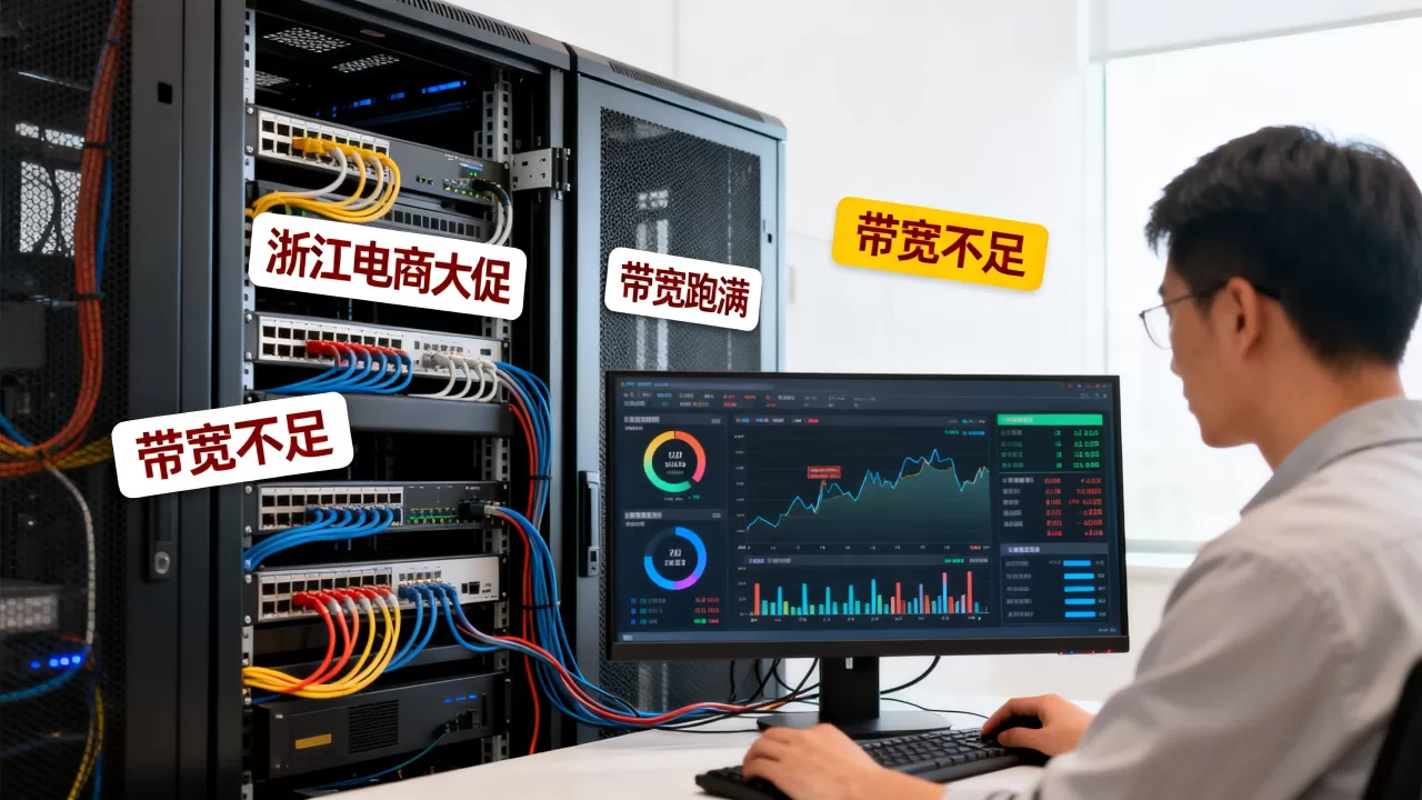 浙江电商大促带宽跑满了应该租多大才够,大促带宽不够用怎么办 浙江电商大促带宽跑满了应该租多大才够,大促带宽不够用怎么办