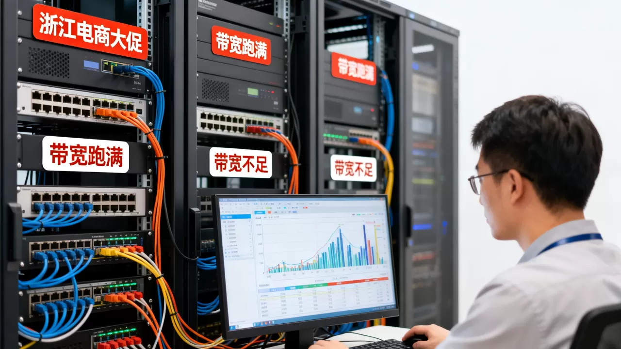 浙江电商大促带宽跑满了应该租多大才够,大促带宽不够用怎么办 浙江电商大促带宽跑满了应该租多大才够,大促带宽不够用怎么办