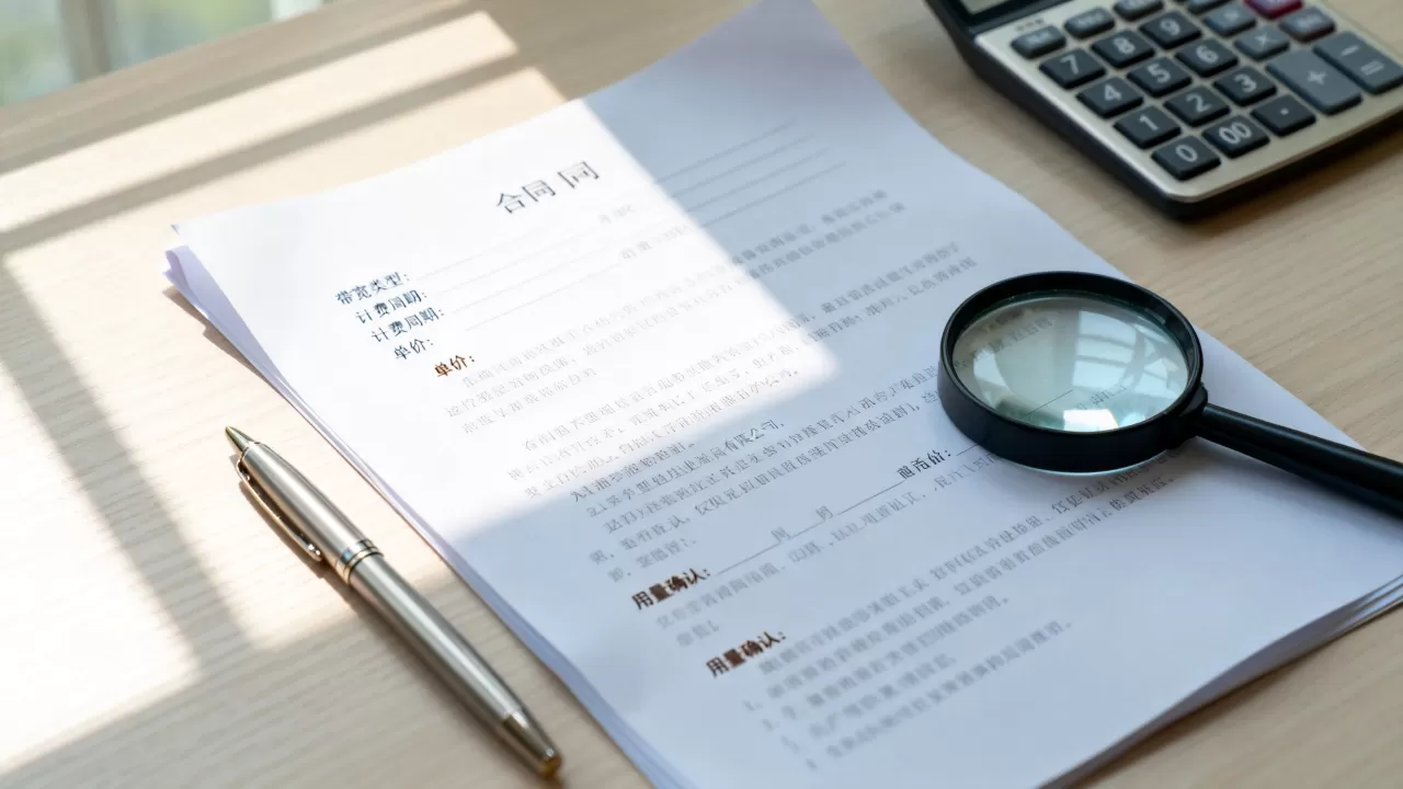 大带宽合同计费条款审阅清单有哪些要点?,怎么审阅 大带宽合同计费条款审阅清单有哪些要点?,怎么审阅
