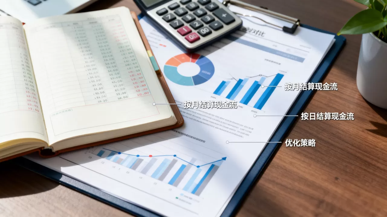 按月结算与按日结算的现金流差异有多大,企业如何优化? 按月结算与按日结算的现金流差异有多大,企业如何优化?