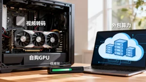 视频转码外包算力和自购GPU哪个更省，怎么选更划算