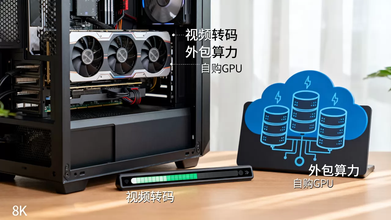 视频转码外包算力和自购GPU哪个更省,怎么选更划算 视频转码外包算力和自购GPU哪个更省,怎么选更划算