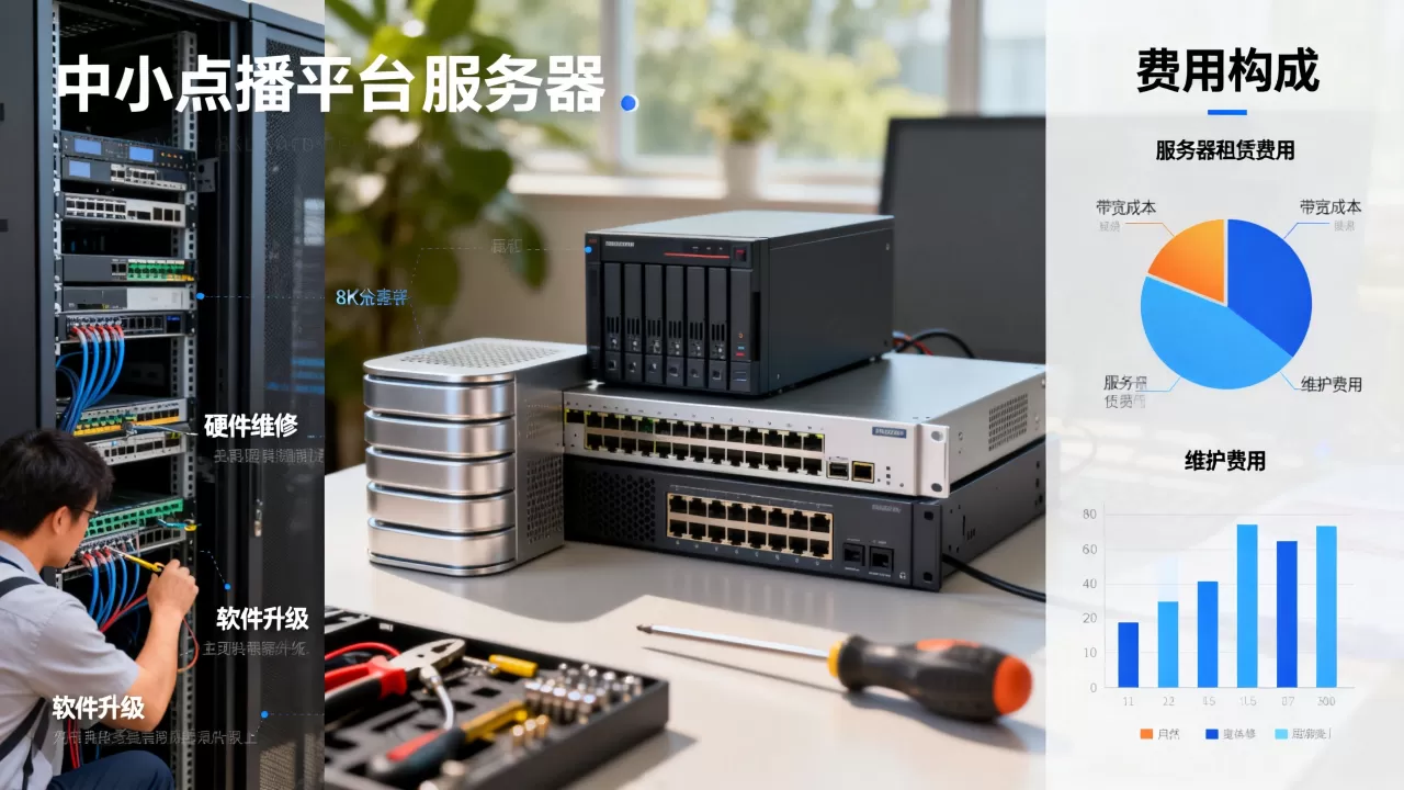 中小点播平台整年服务器费用构成拆解，服务器成本怎么算？