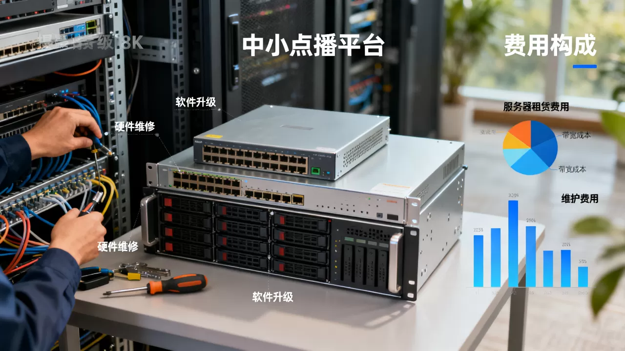 中小点播平台整年服务器费用构成拆解，服务器成本怎么算？