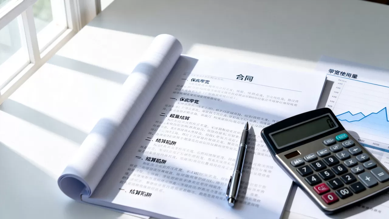 保底带宽加超量结算的合同怎么谈?谈带宽合同时如何避免超量结算陷阱? 保底带宽加超量结算的合同怎么谈?谈带宽合同时如何避免超量结算陷阱?