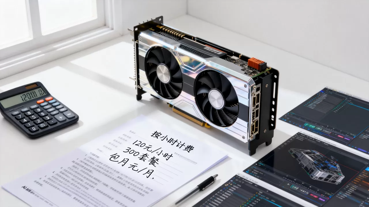 租GPU做AI剪辑渲染按小时还是包月便宜，AI渲染GPU租赁怎么计费最省钱