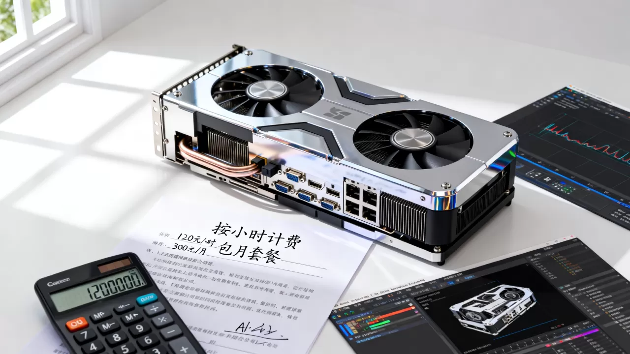 租GPU做AI剪辑渲染按小时还是包月便宜，AI渲染GPU租赁怎么计费最省钱