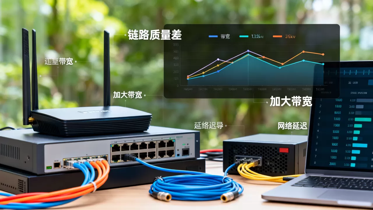 链路质量差时加大带宽能解决多少？，带宽与网络延迟的真相是什么