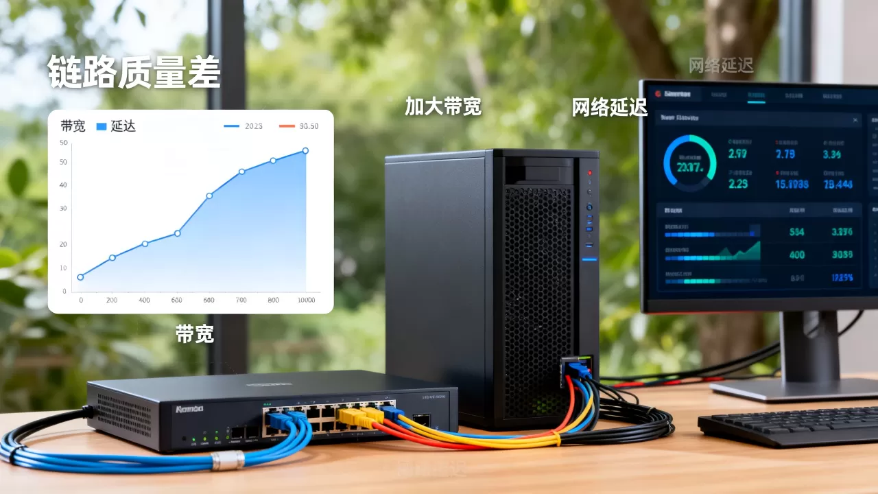 链路质量差时加大带宽能解决多少？，带宽与网络延迟的真相是什么