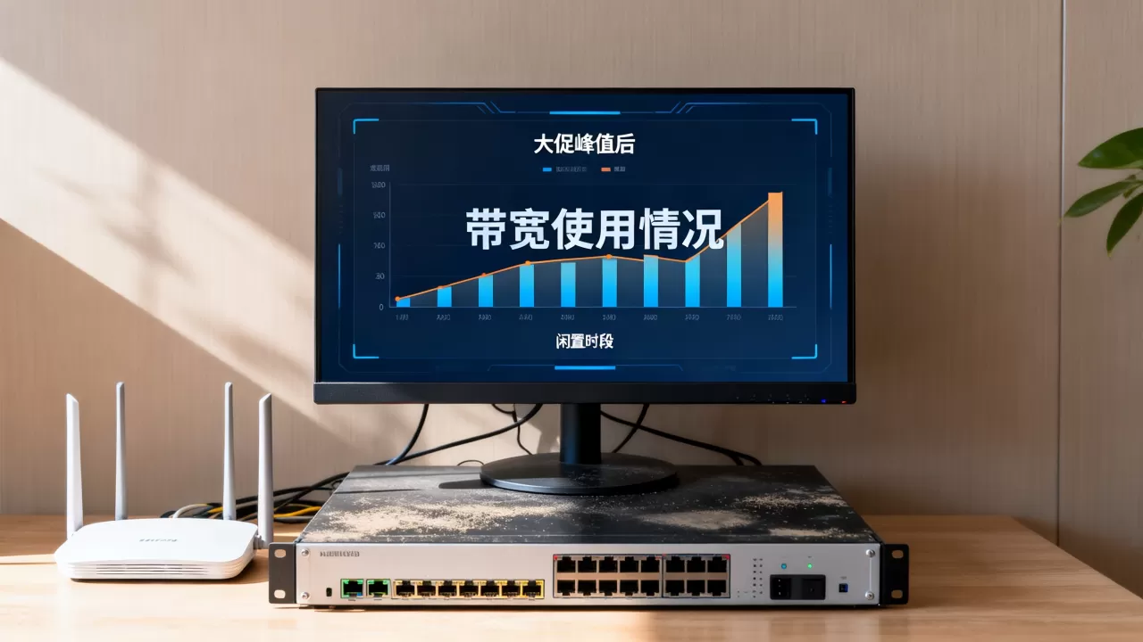大促峰值过后买的带宽天天闲置,如何降低浪费? 大促峰值过后买的带宽天天闲置,如何降低浪费?