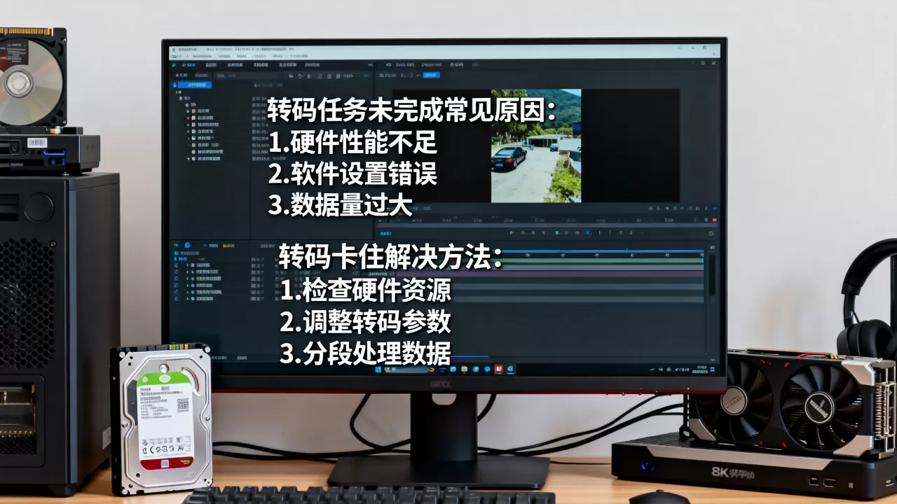 转码任务堆到第二天还没跑完的常见原因有哪些,转码卡住怎么办? 转码任务堆到第二天还没跑完的常见原因有哪些,转码卡住怎么办?