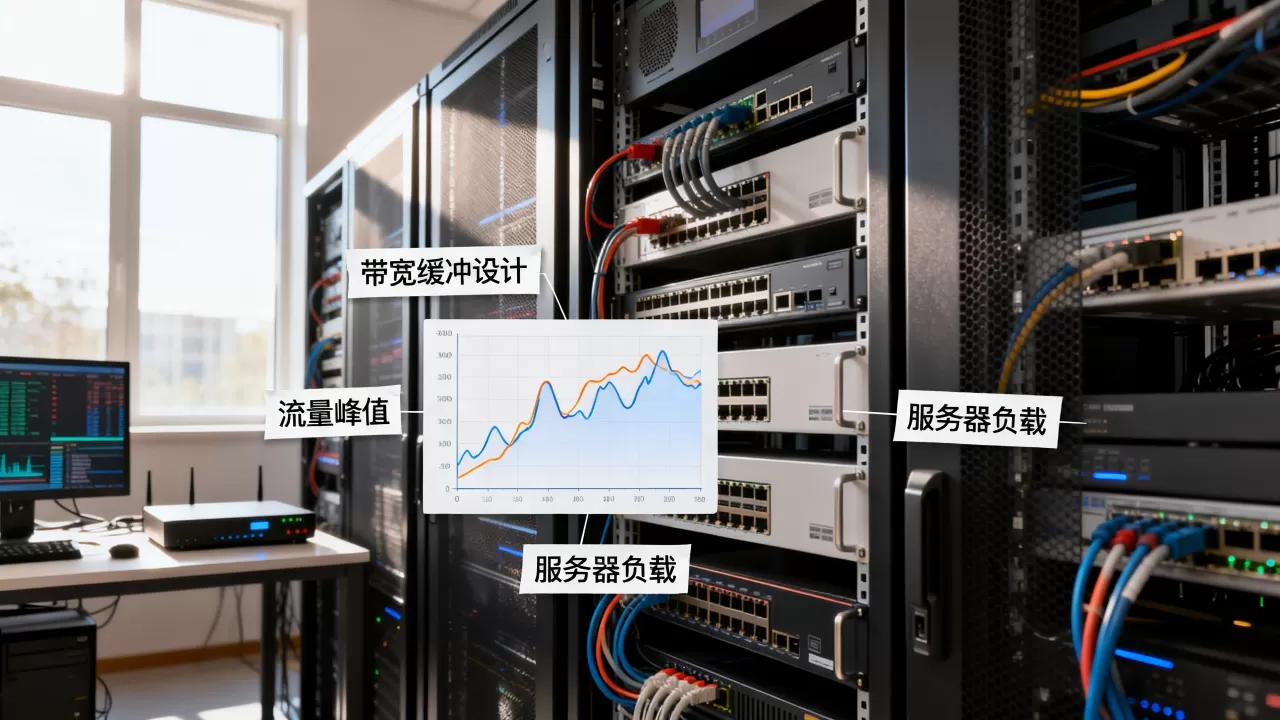 短时大流量冲击下带宽缓冲如何设计?服务器扛不住怎么办 短时大流量冲击下带宽缓冲如何设计?服务器扛不住怎么办