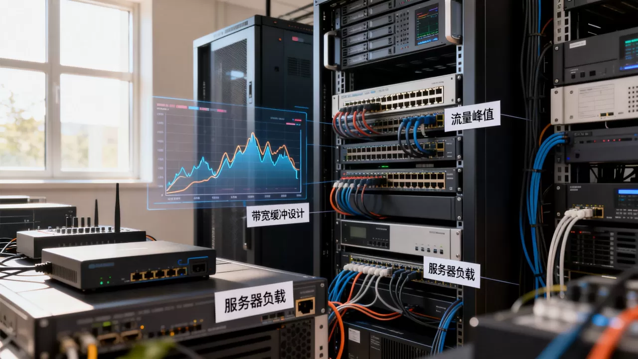 短时大流量冲击下带宽缓冲如何设计?服务器扛不住怎么办 短时大流量冲击下带宽缓冲如何设计?服务器扛不住怎么办