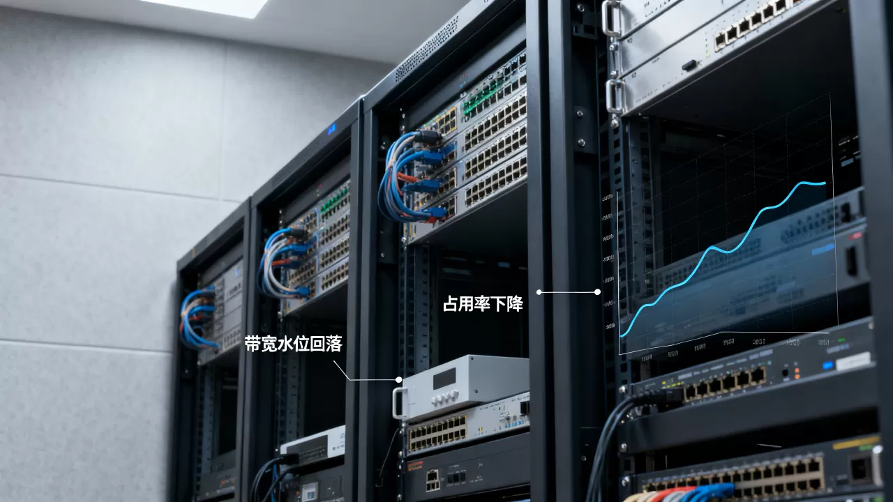 突发流量过后带宽水位该怎么回落,带宽占用率如何降下来? 突发流量过后带宽水位该怎么回落,带宽占用率如何降下来?