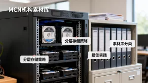 MCN机构素材库的分层存储策略怎么设计？分层存储策略有哪些最佳实践？