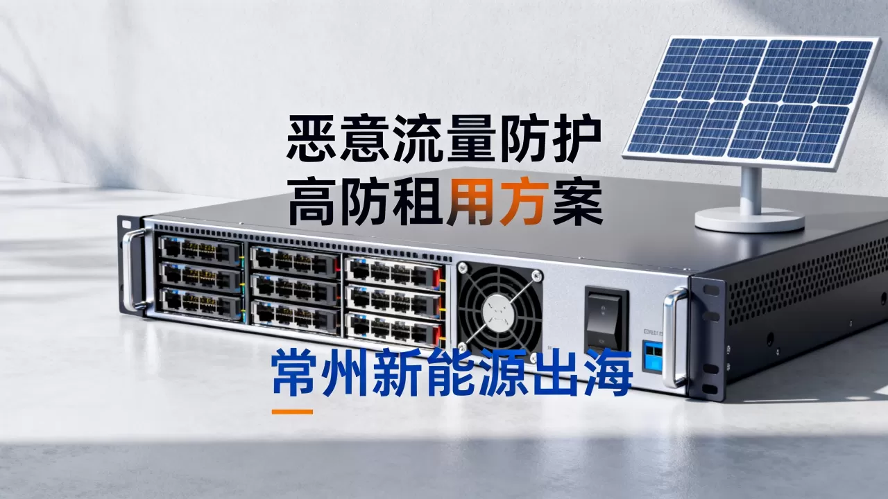 常州新能源出海官网遭恶意流量冲击怎么办,高防租用方案推荐 常州新能源出海官网遭恶意流量冲击怎么办,高防租用方案推荐