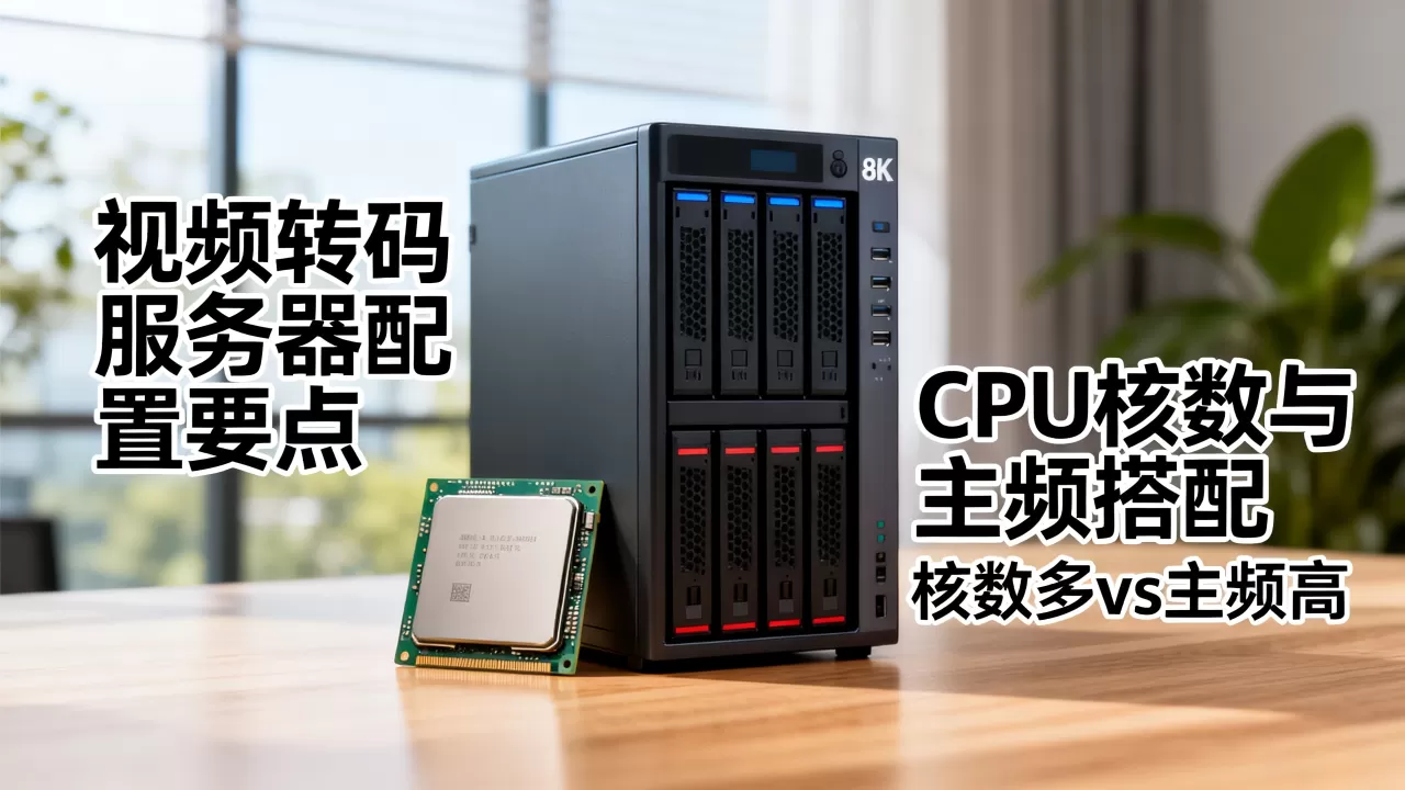 视频转码服务器的配置要点,CPU核数与主频怎么搭配,转码服务器CPU选核数多还是主频高? 视频转码服务器的配置要点,CPU核数与主频怎么搭配,转码服务器CPU选核数多还是主频高?