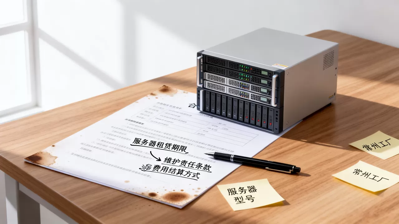常州工厂签服务器租赁前要盯紧哪几项约定?,签约注意什么? 常州工厂签服务器租赁前要盯紧哪几项约定?,签约注意什么?